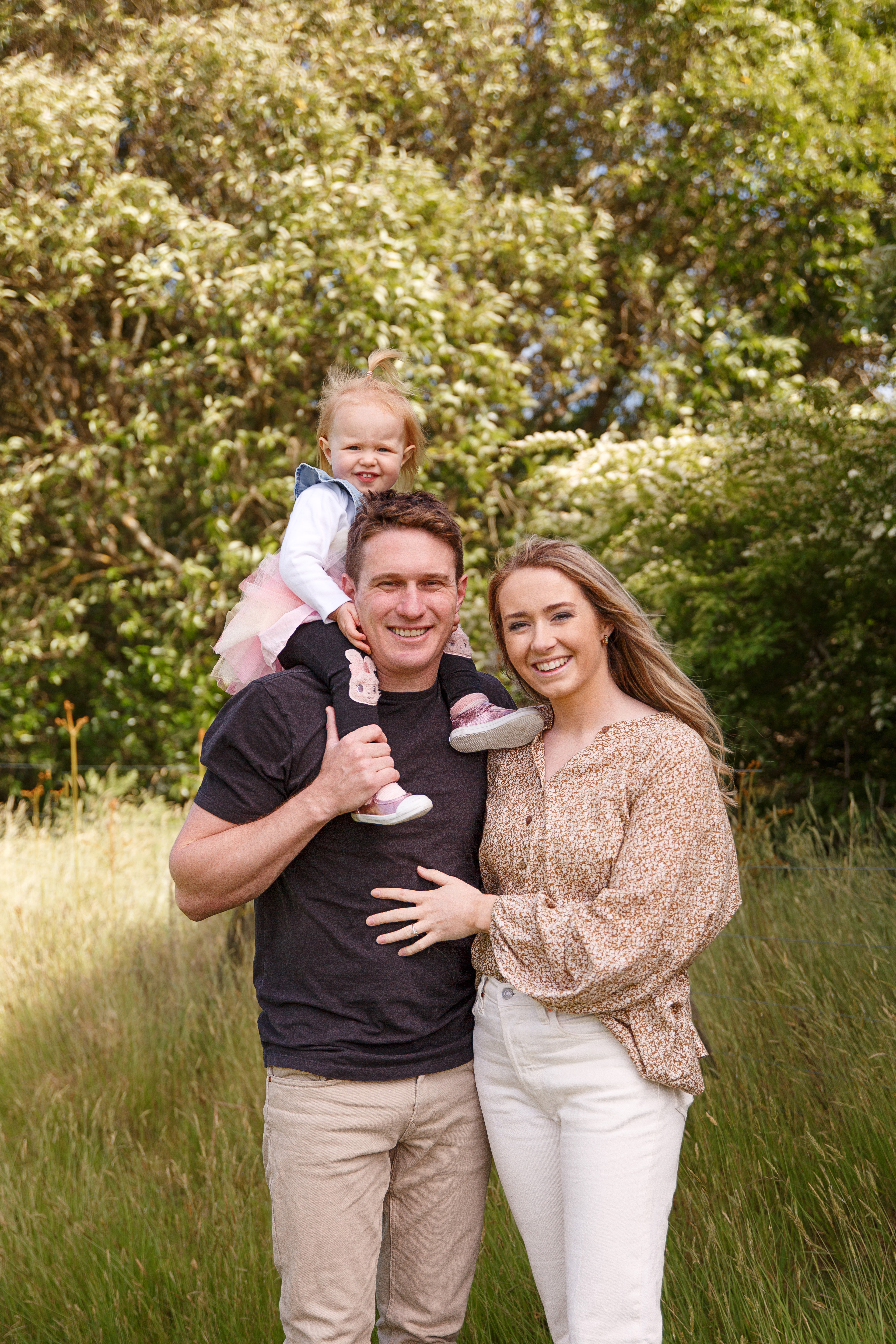 Jonathan Smith with his family